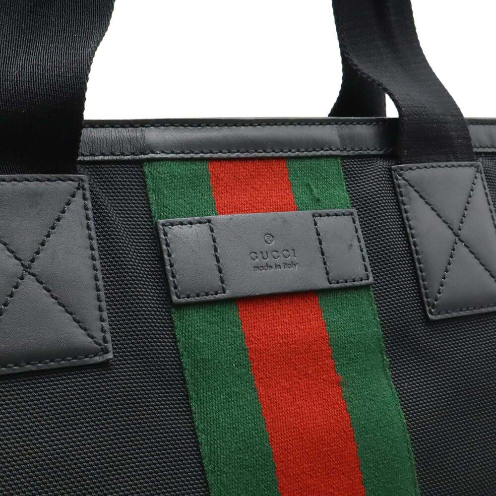 GUCCI Black Leather Shoulder Bag - Picture 10 of 10